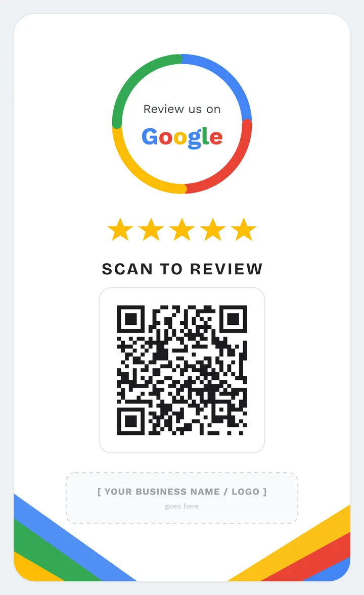 Google Review Cards — Light